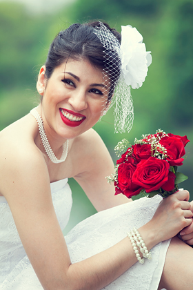 Veronica the bride - bridal photography in CT
