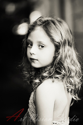 Monochrome portrait-Kids photographer in Stamford, CT