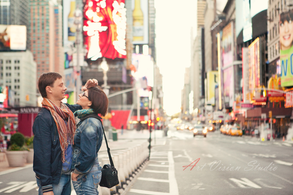 Photoshoot in NYC- Times Square Love Session
