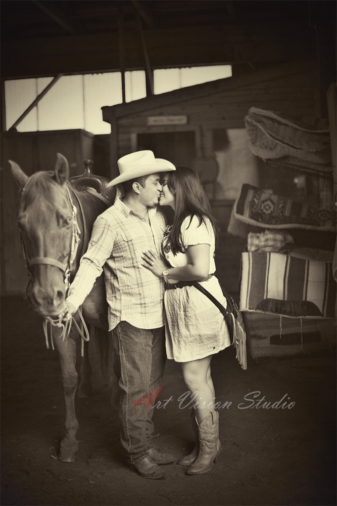 Stamford ,CT engagement session photographer - Love session photography at the stables