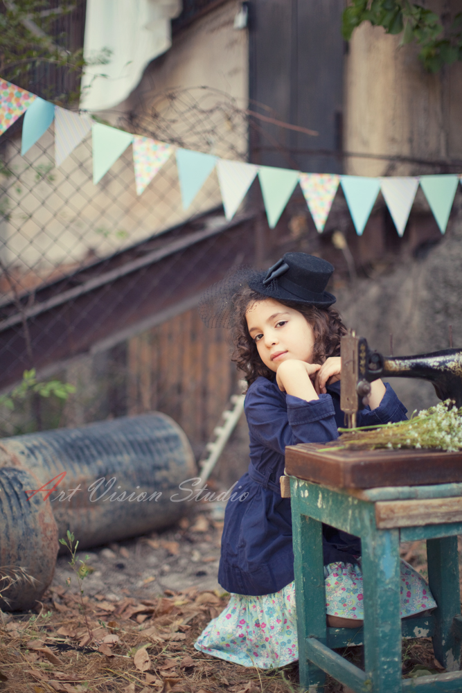 Stamford, CT child photographer - Themed fashion photography session
