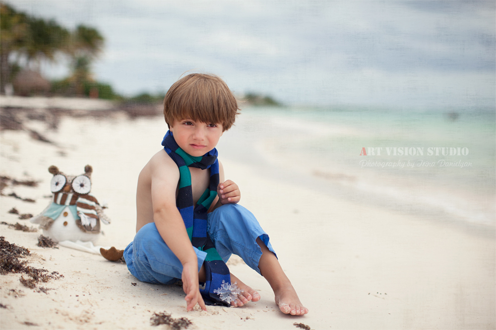 Themed childrens photography sessions by Art Vision Studio - Kids photographer in Playa del Carmen, Mexico