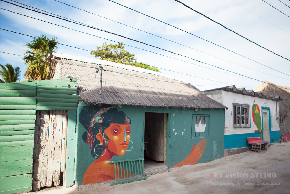 Streets of Holbox island - Travel photographer inMexico