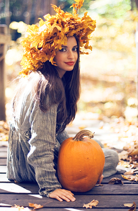 Portrait photography - Autumn Smile