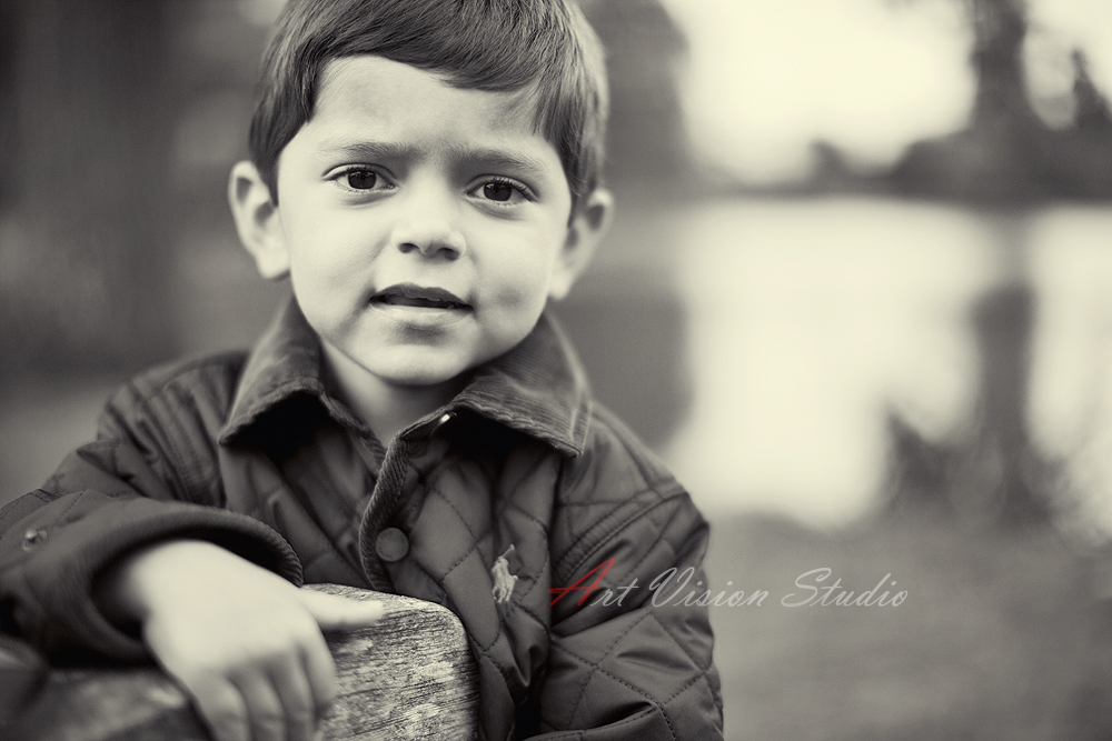 Black and white portrait of a boy - Greenwich, CT kids portrait photographer