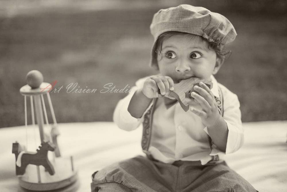 Vintage styled baby photography in Greenwich, CT