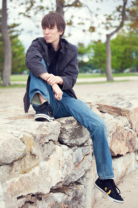 Senior portraiture - Natural light photographer in Stamford, CT