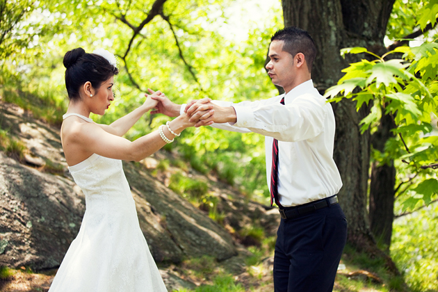 Salsa wedding dance - illustrative wedding photography