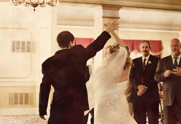 First dance photo - Darien wedding photographer