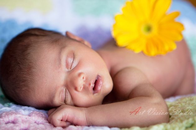  Sleeping newborn girl-newborn baby photographer in Stamford,CT