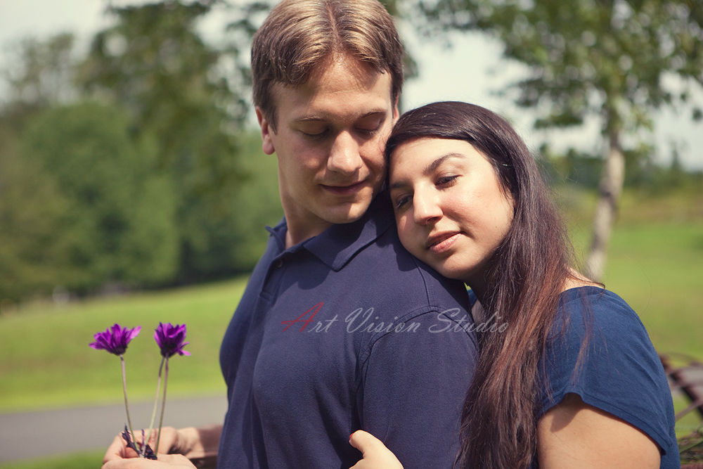 Country style engagement portraiture- Norwalk,CT wedding photographer