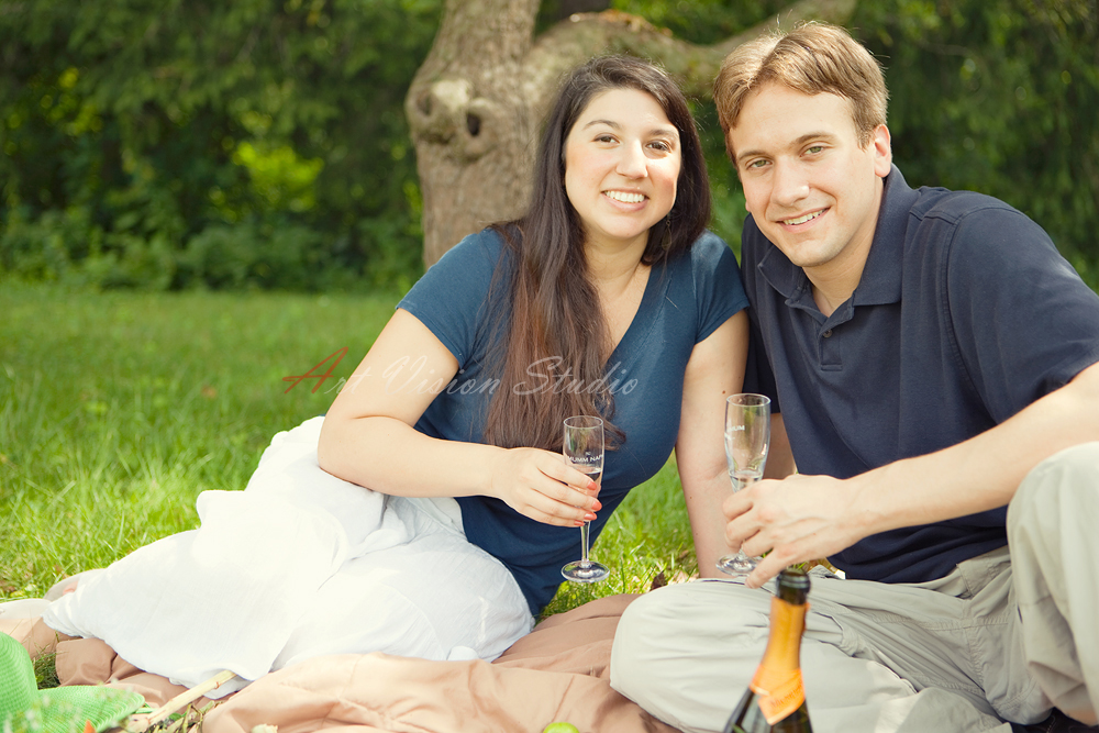 Pre-wedding photoshoot in Norwalk-bride and groom portraits