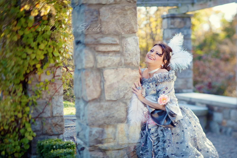 16th century inspired model photography in Stamford - Stamford outdoors photographer