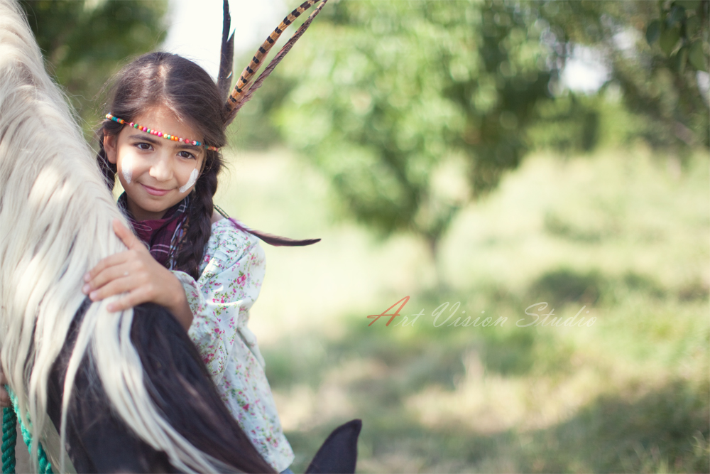 Stamford, CT family photographer - Photoshoot for a girl with a horse