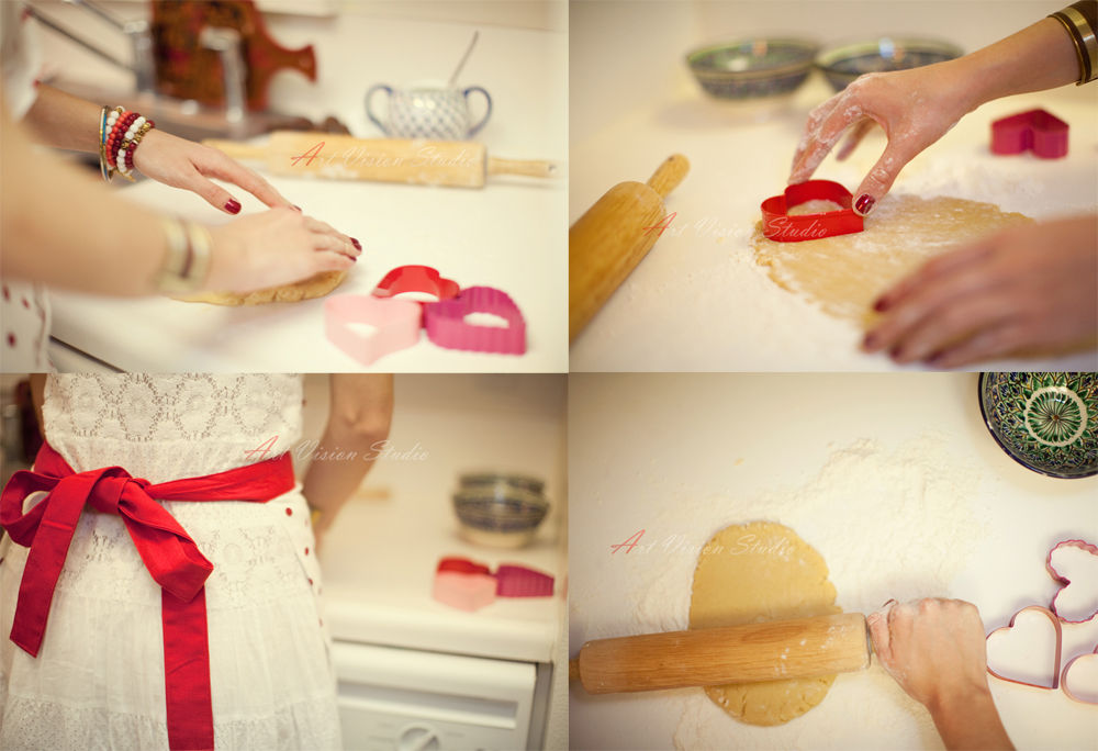 Stamford, CT themed photography sessions - Cookie baking time!