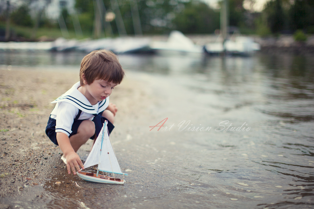 Themed photography session for a toddler, CT - Styled kids photography session in Greenwich, CT