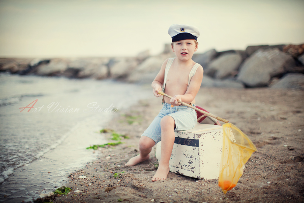 Children stylized photo sessions by Art Vision Studio - Themed photography session for toddler boy