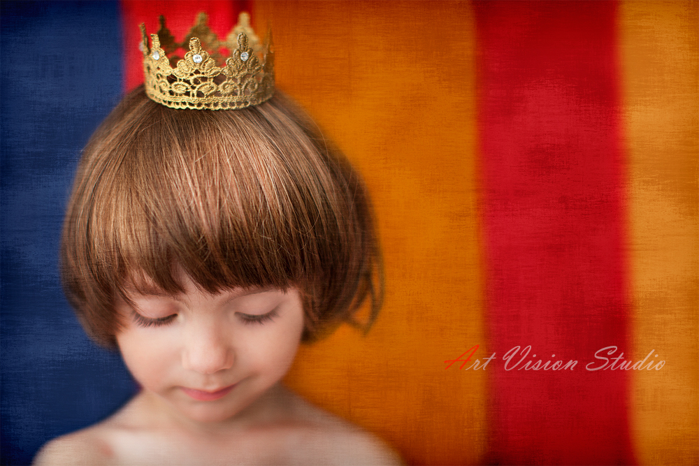 Children by Art Vision Studio Photography - A portrait of a little prince 