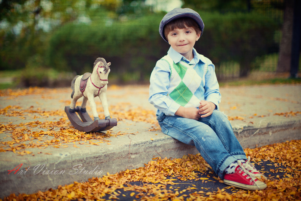 Children stylized photo sessions by Art Vision Studio - Themed photography session for boy