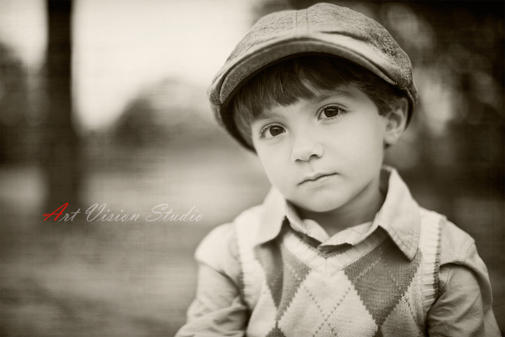  Vintage style children photography by Art Vision Studio - Vintage styled photography session for a boy by Irina Danielyan