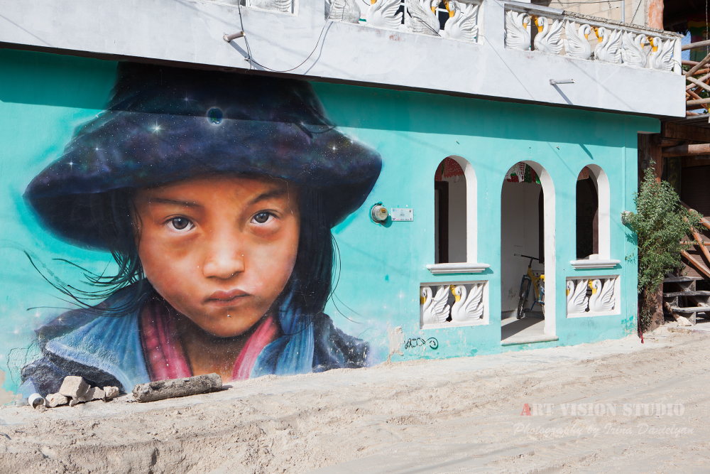 Street Art in Holbox - Art Vision Studio travel photography