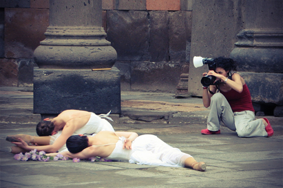Irina Danielyan at work