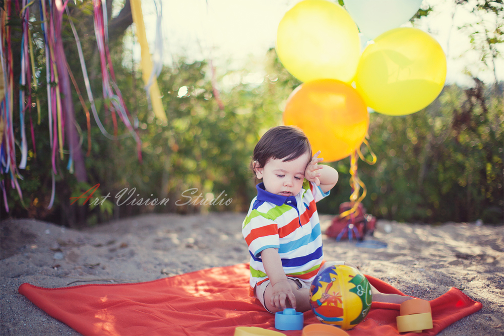 Baby photography on the beach in Stamford, CT